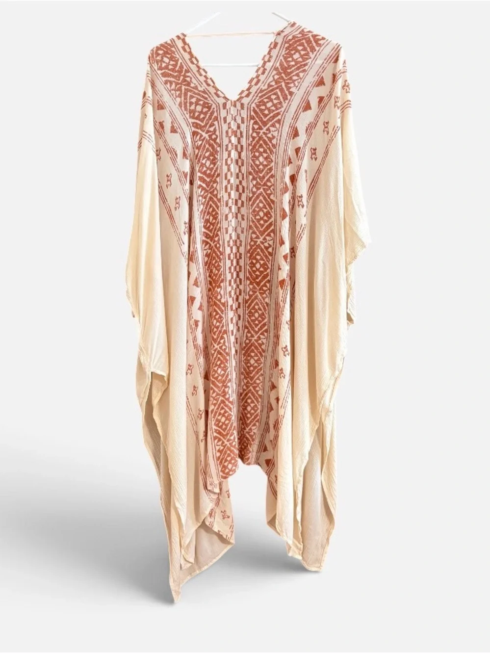 Free People Kimono Boho Floral Duster Cardigan Lightweight Cover Up